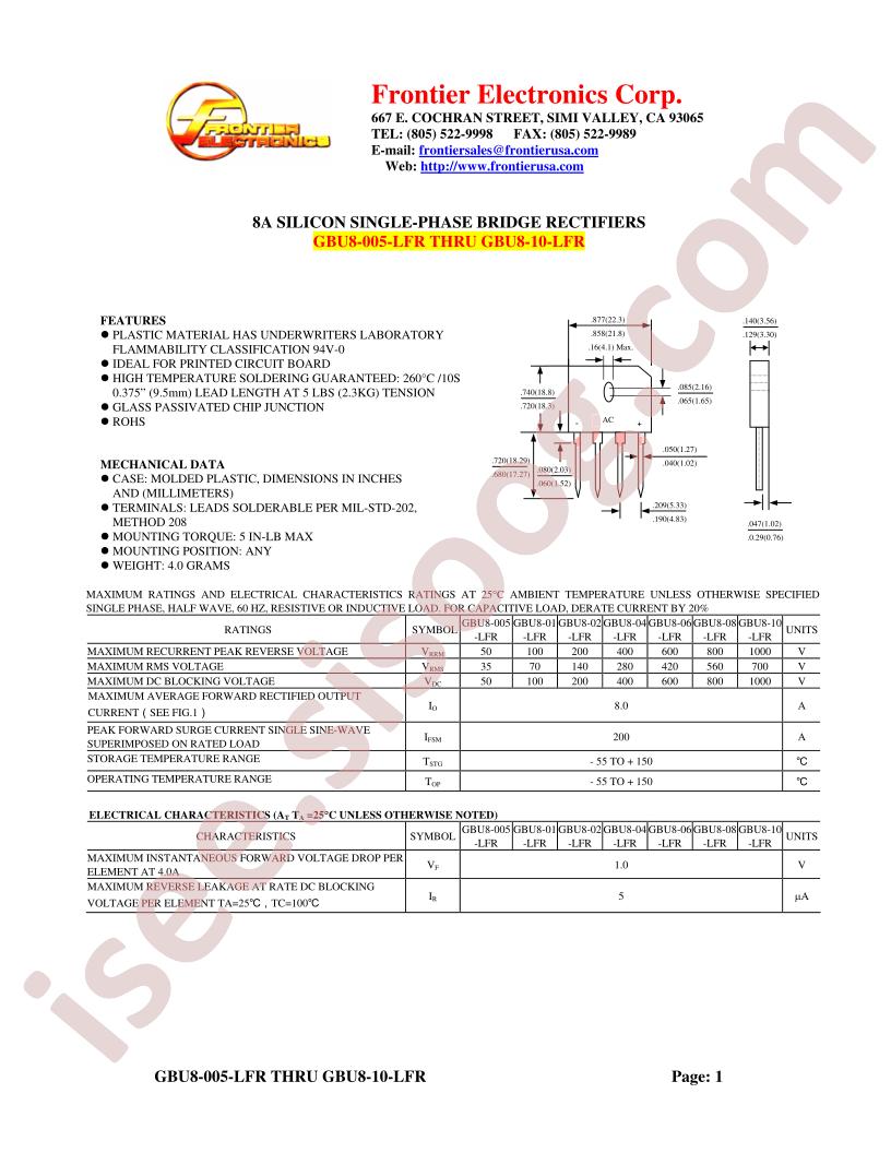 GBU8-005-LFR