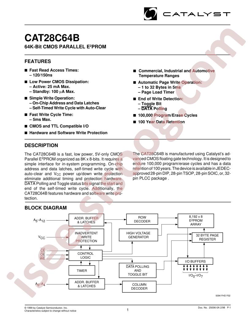 CAT28C64BJ-12