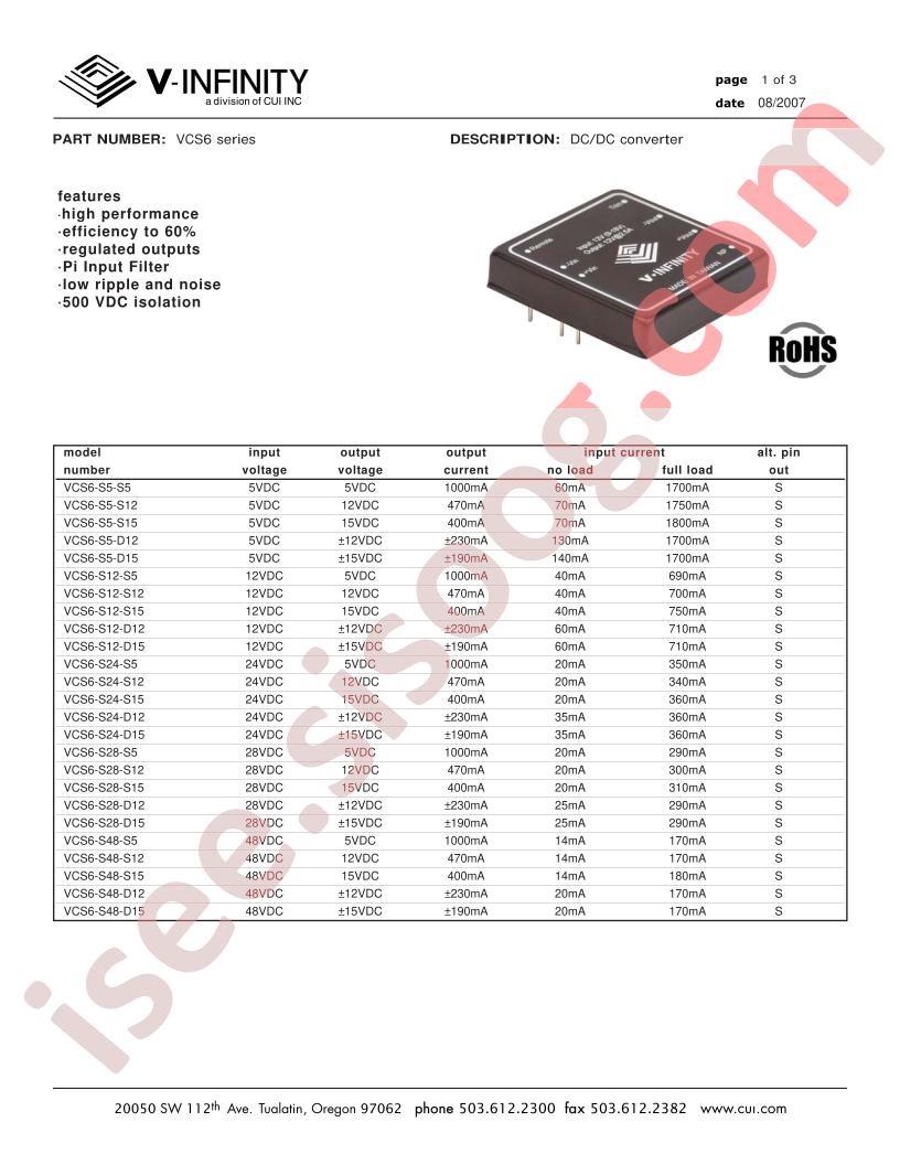 VCS6-S48-S12