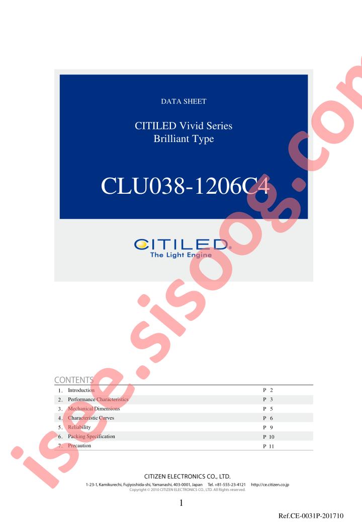 CLU038-1206C4-40BV1N3