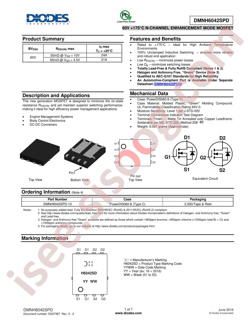 DMNH6042SPD-13