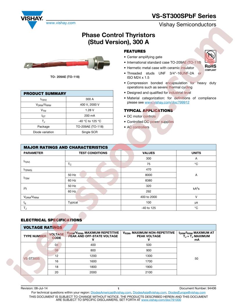 VS-ST300S20