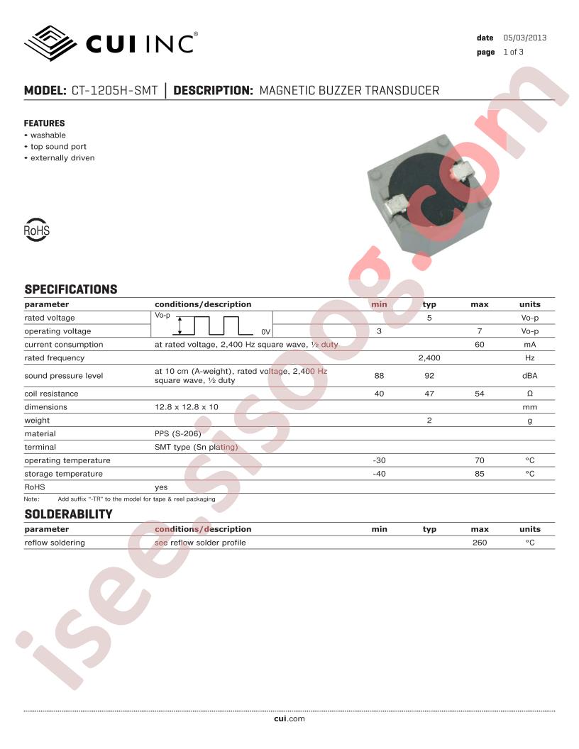 CT-1205H-SMT