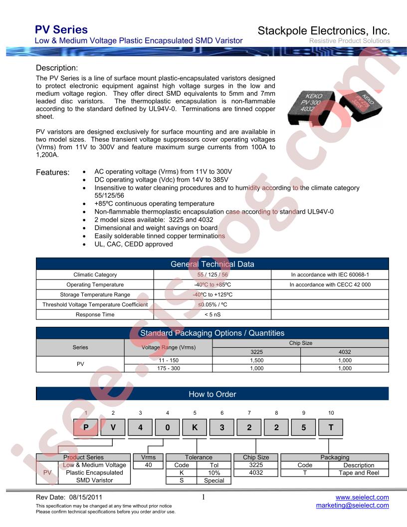 PV300K4032