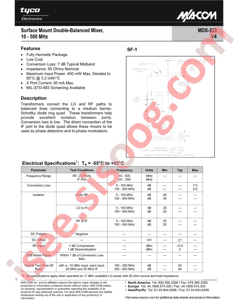 MDS-223PIN