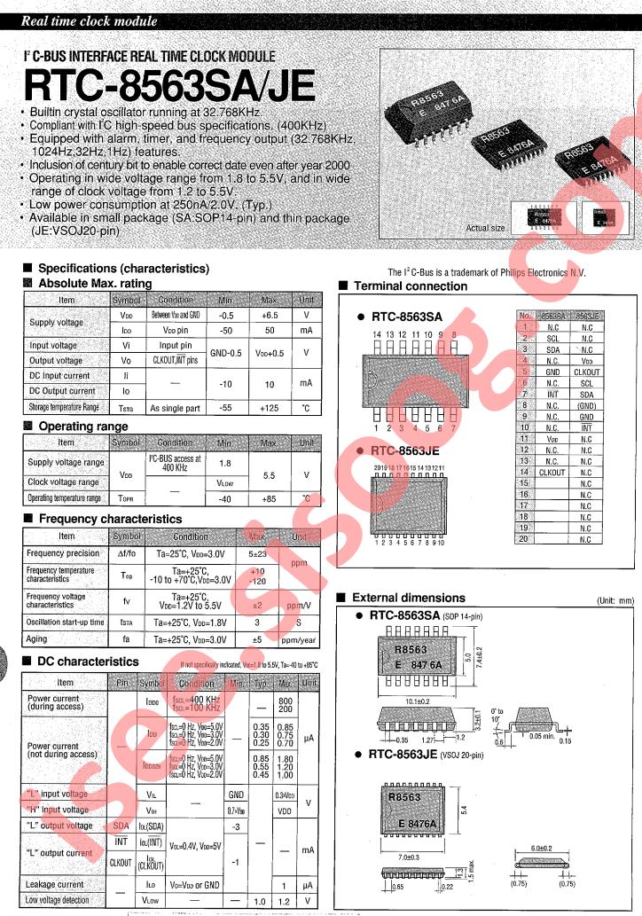 RTC-8563SA