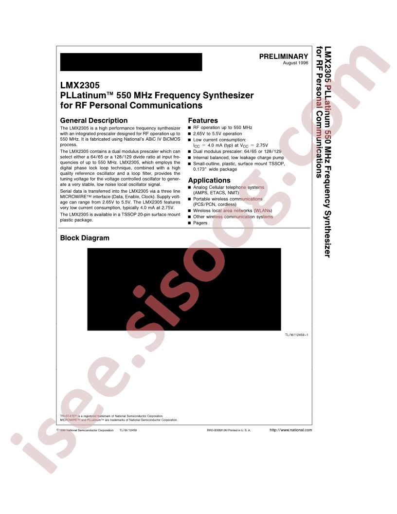 LMX2305