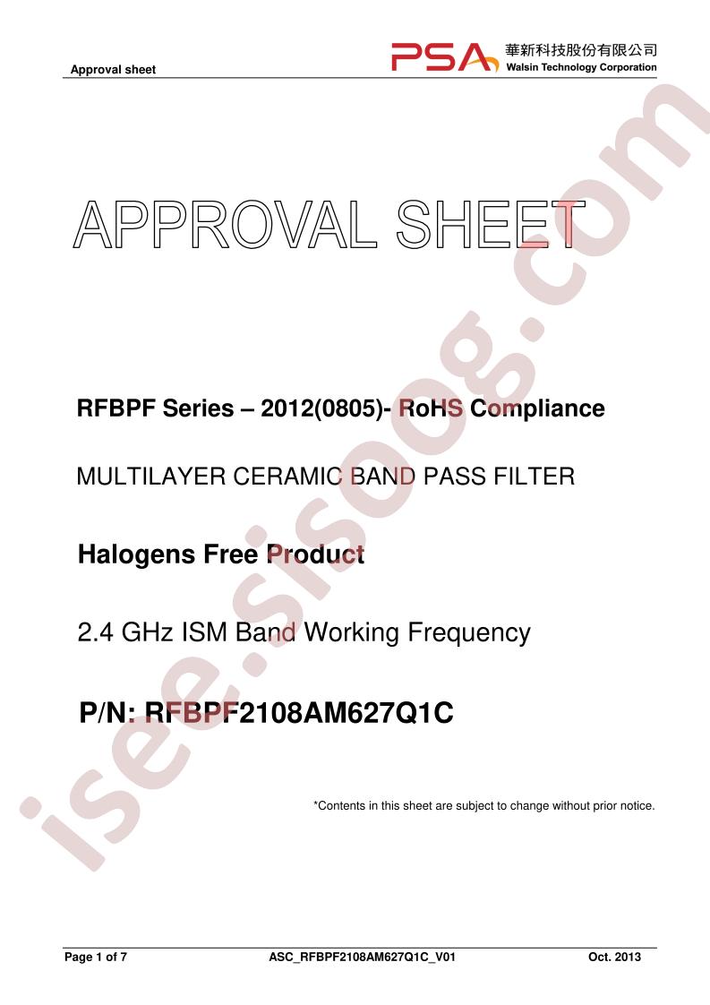 RFBPF2108AM627Q1C