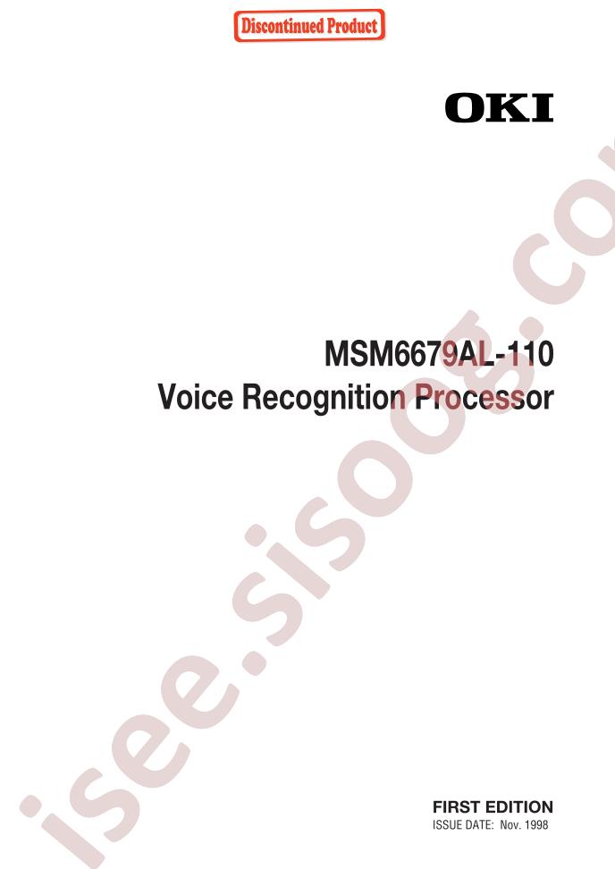 MSM6679AL-110