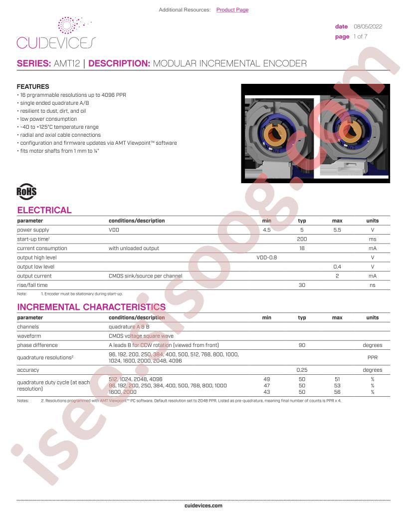 AMT122S-0192-3000