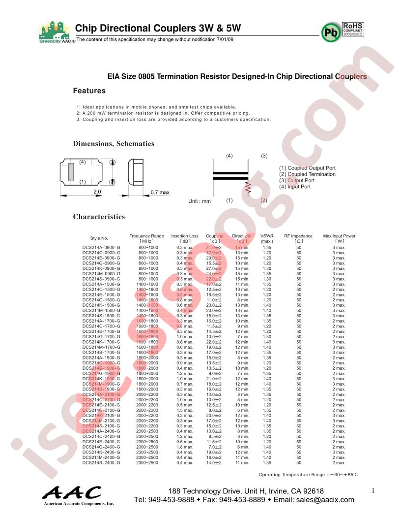 DCS2142-1700-G