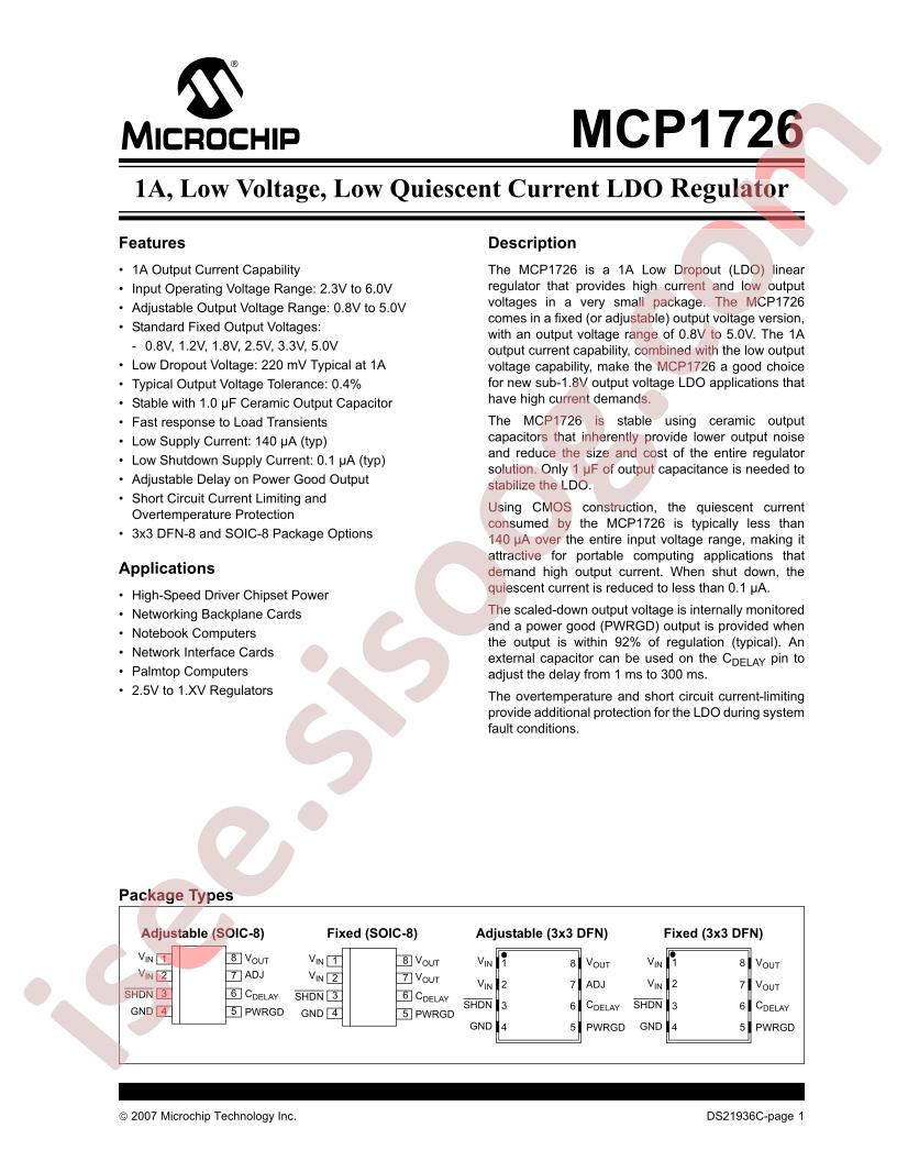 MCP1726-ADJEMF