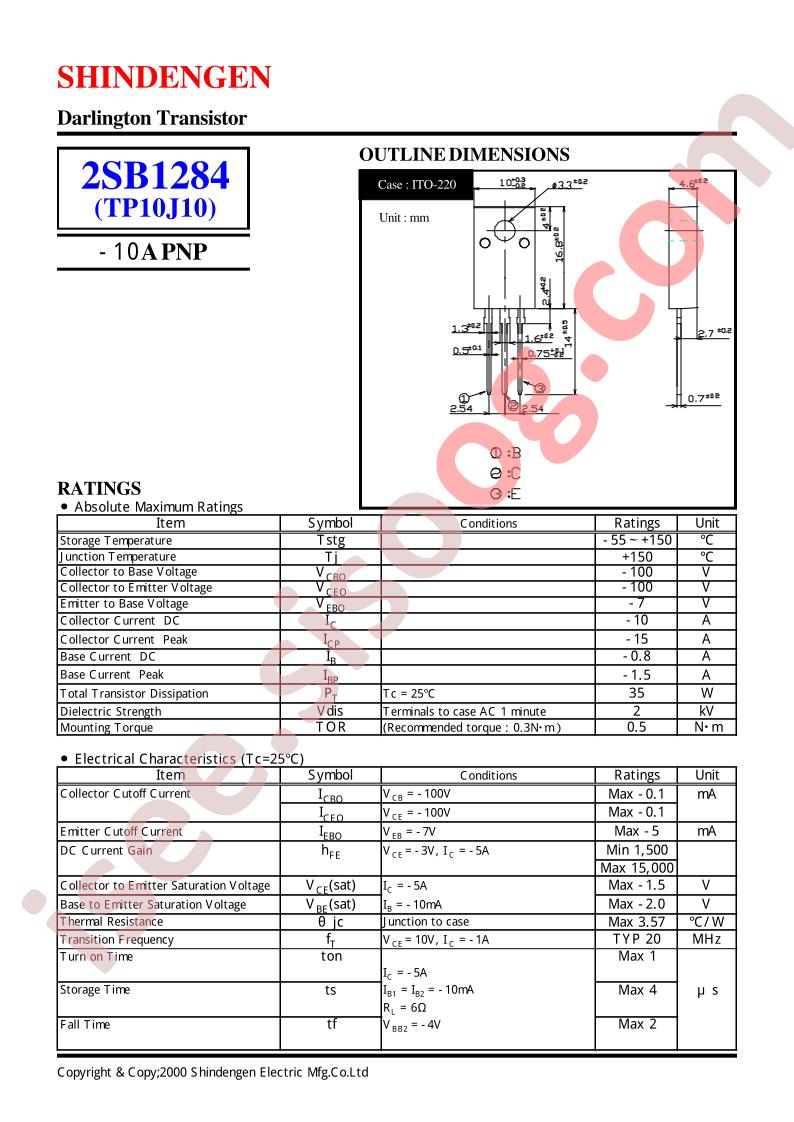 2SB1284