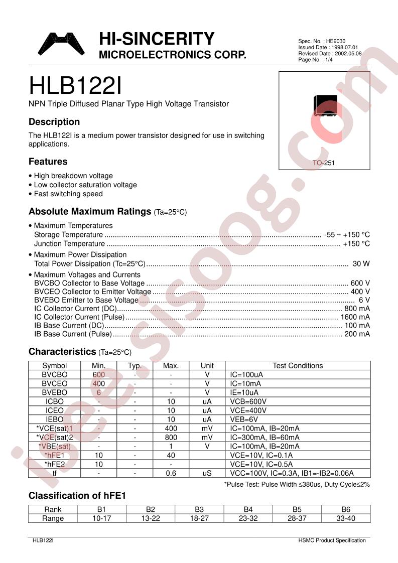 HLB122I