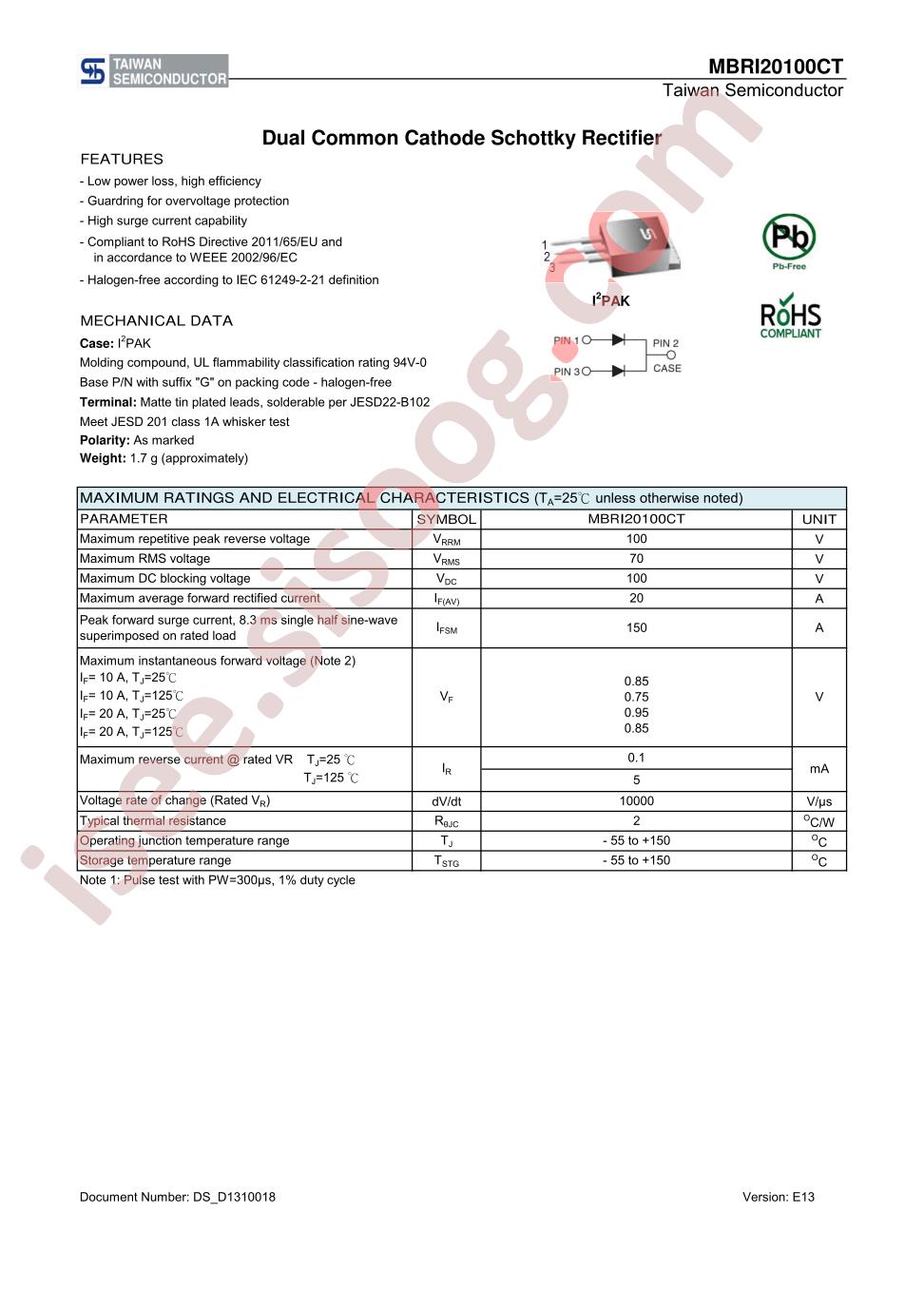 MBRI20100CT
