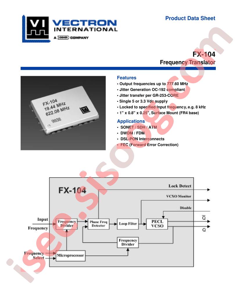 FX-104-DFC-D168