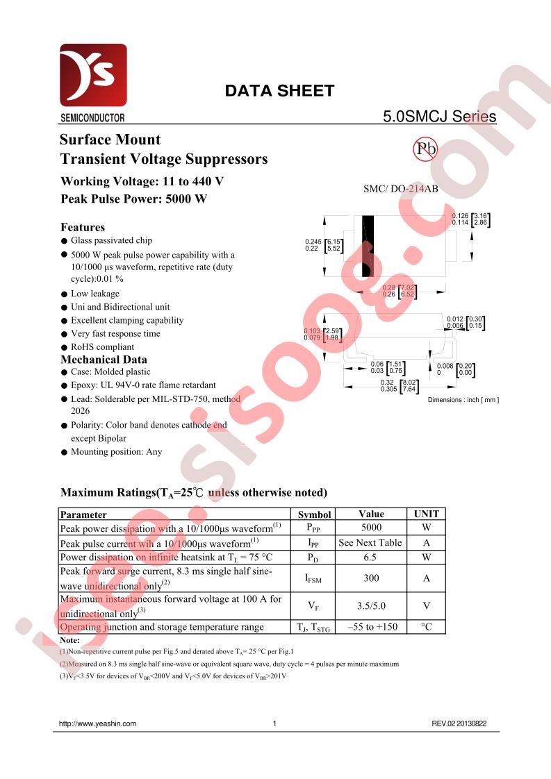 5.0SMCJ12CA