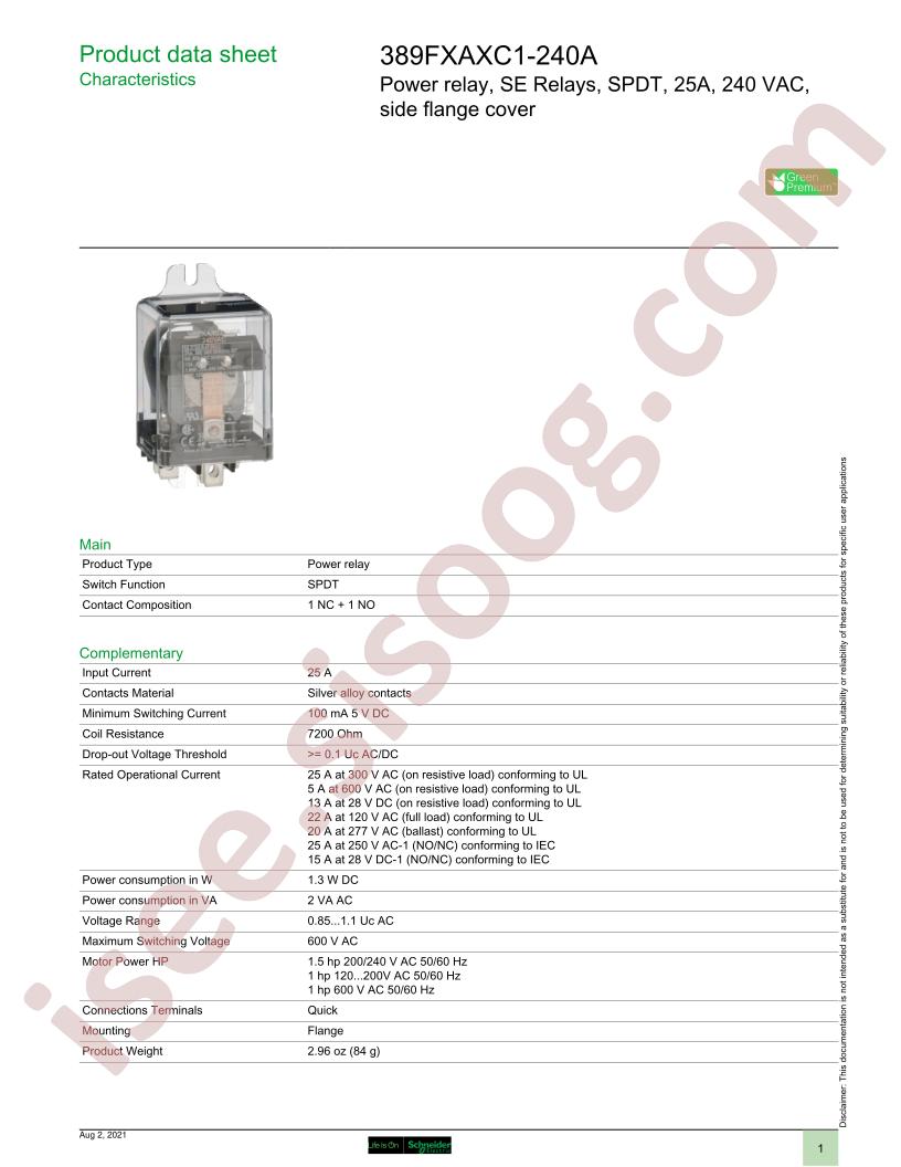 389FXAXC1-240A