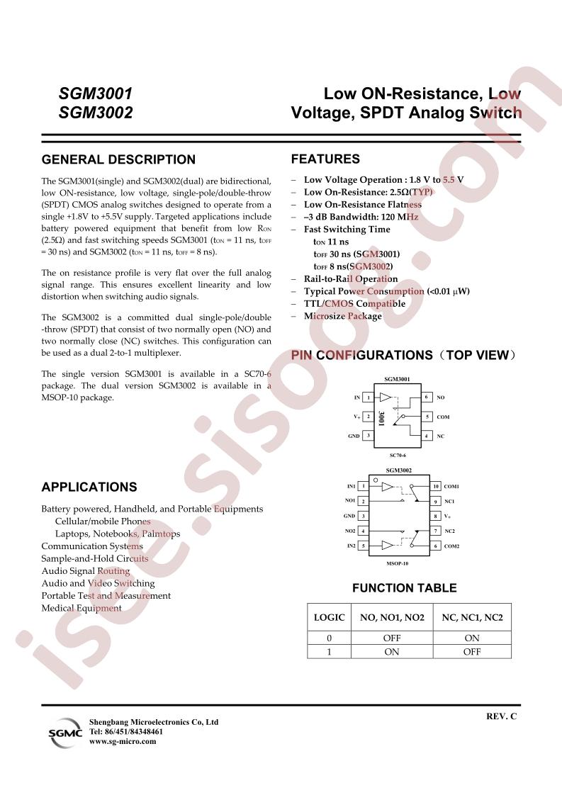 SGM3001
