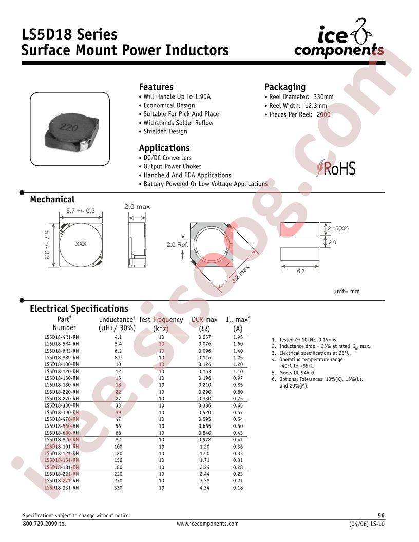 LS5D18-180-RN