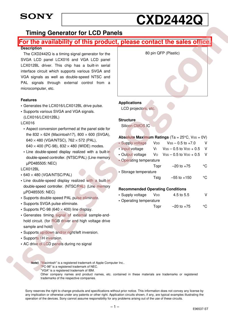 CXD2442Q