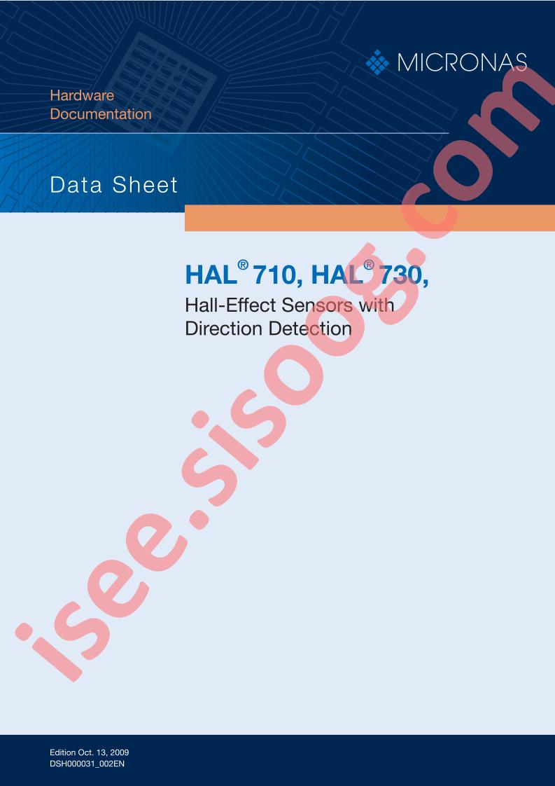 HAL710SF-E