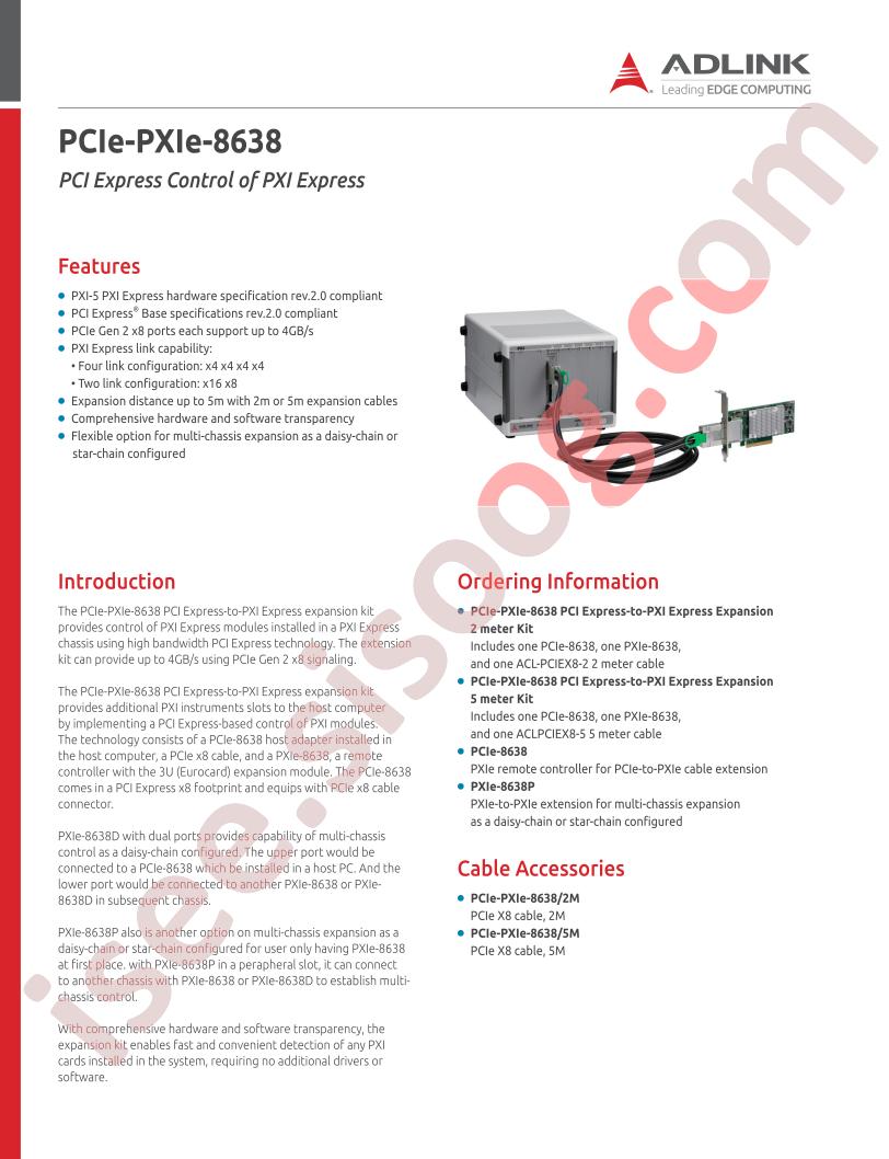 PCIE-PXIE-8638