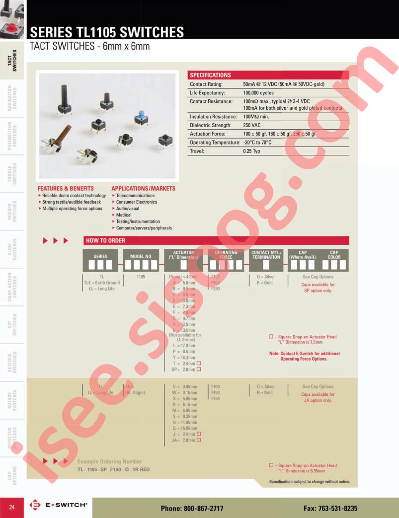 TL1105SPF100Q