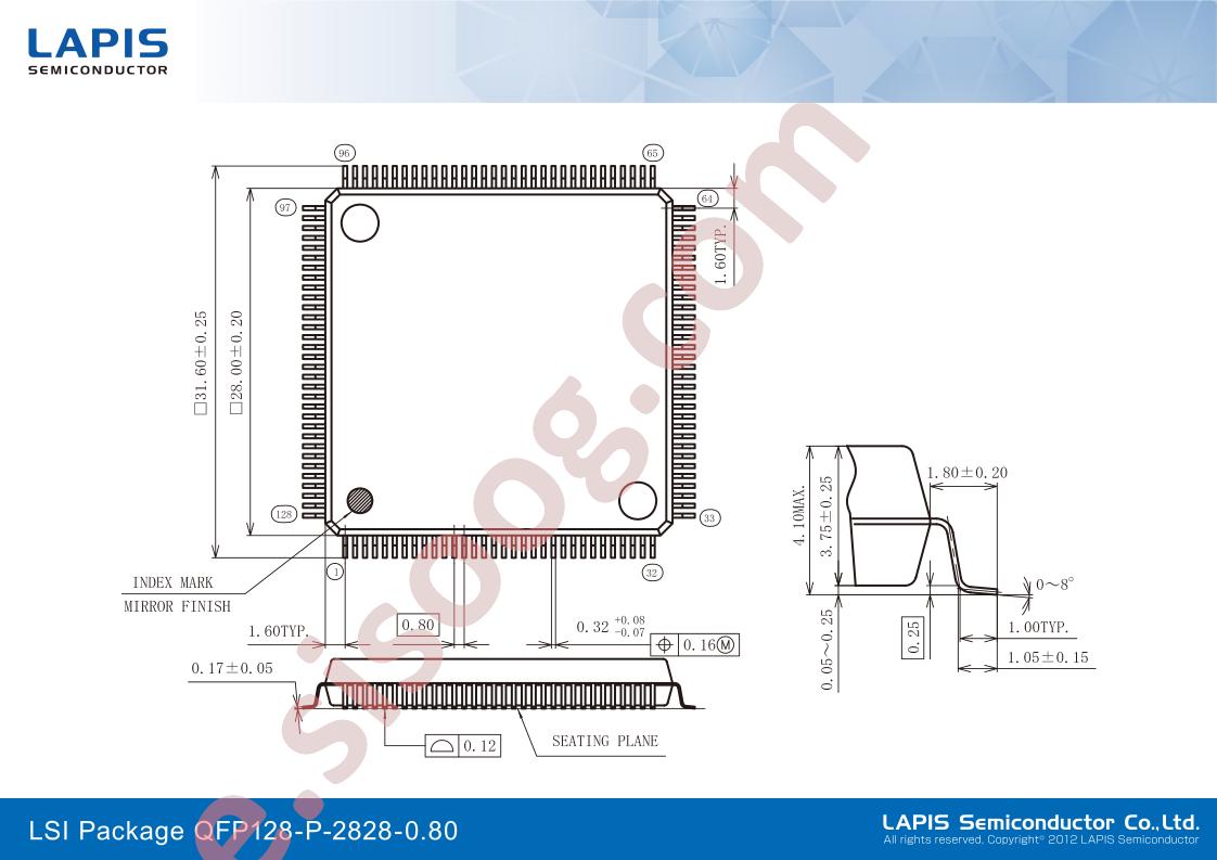 QFP128-P-2828-080-D