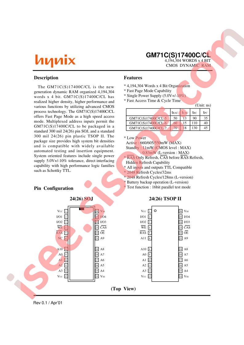 GM71CS17400C