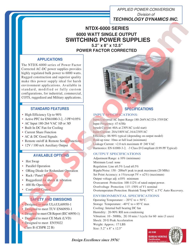 NTDX-6000-12