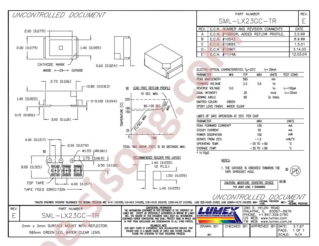 SML-LX23GC-TR
