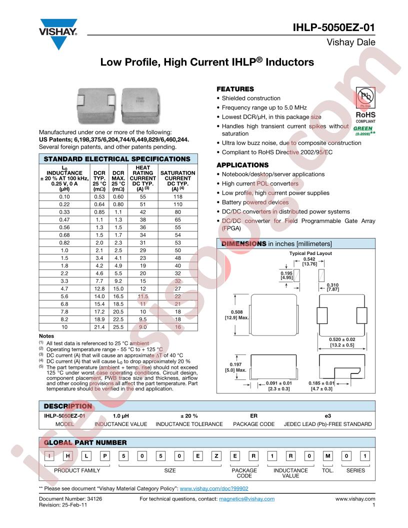 IHLP-5050EZ-01