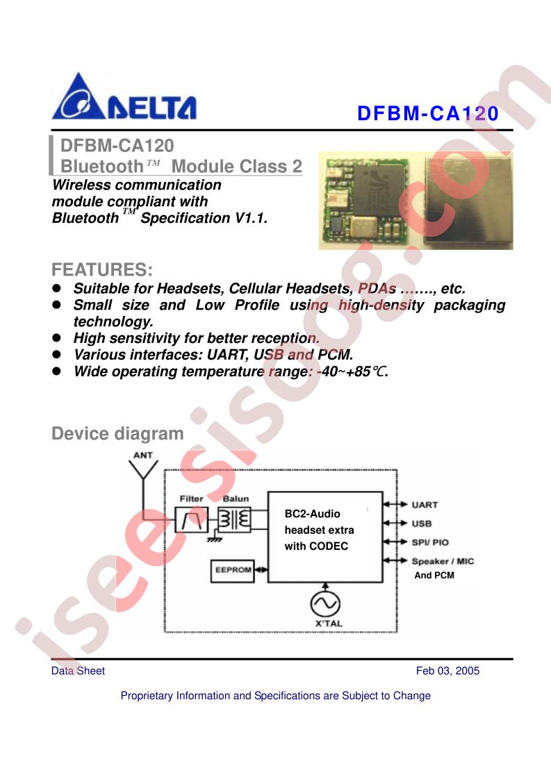 DFBM-CA120