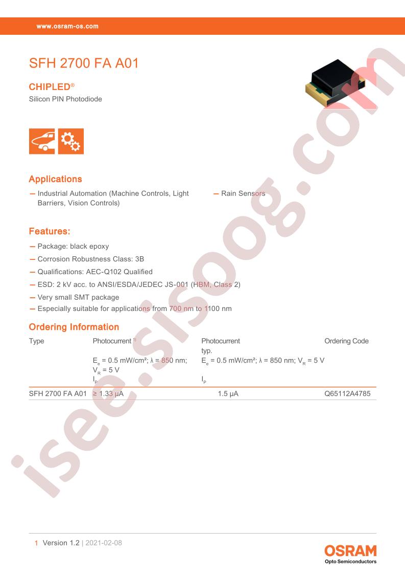 SFH2700FAA01
