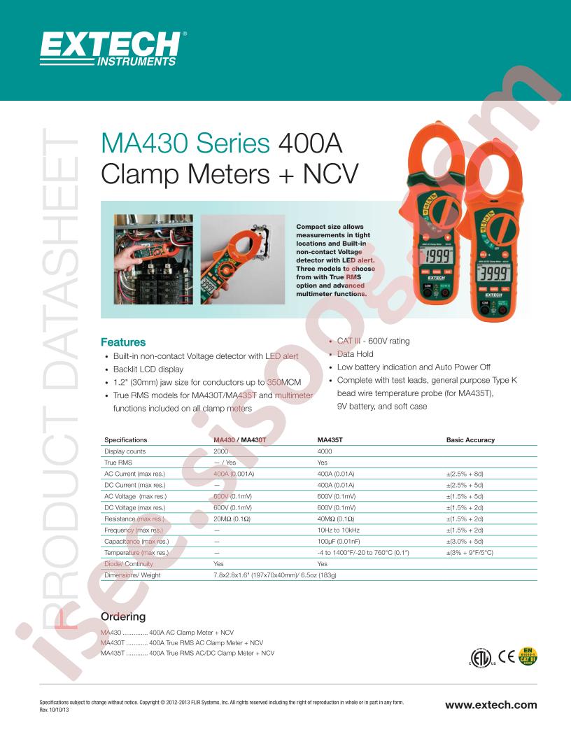 MA430T
