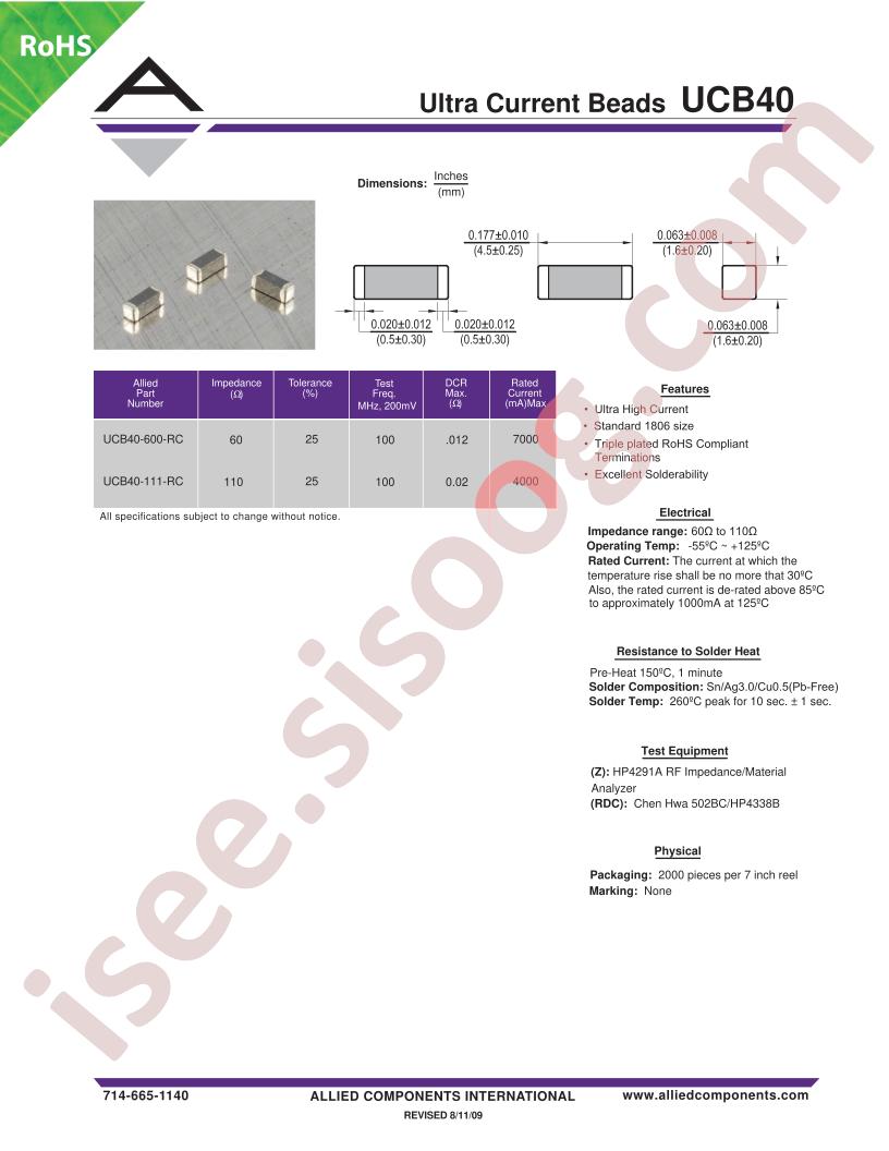 UCB40-111-RC