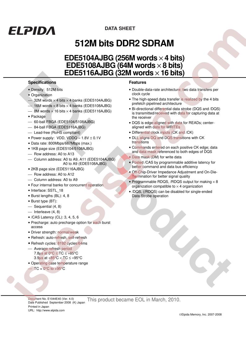 EDE5108AJBG-8E-E