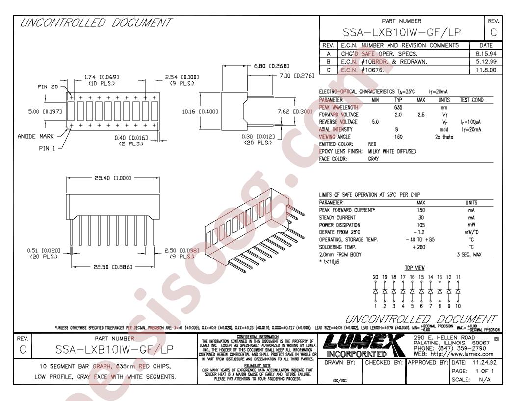 SSA-LXB10IW-GF-LP