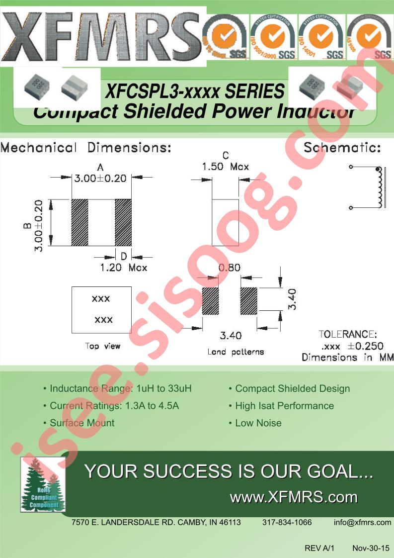 XFCSPL3-100M