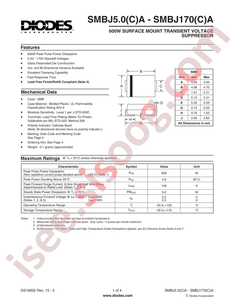 SMBJ110CA-13-F