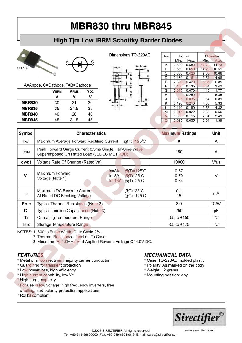 MBR845