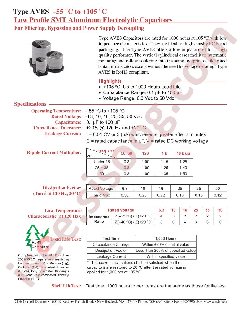 AVES104M50B12T-F