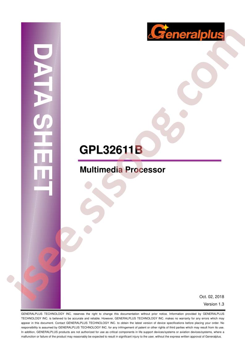 GPL32611B-NnnV-QLMxx