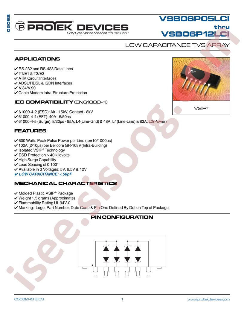 VSB06P05LCI