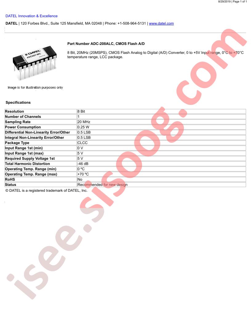 ADC-208ALC