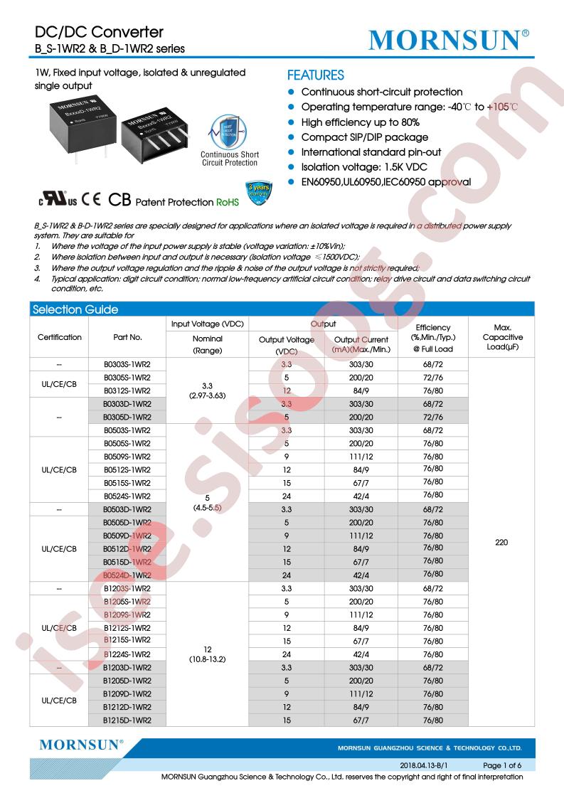 B0305D-1WR2