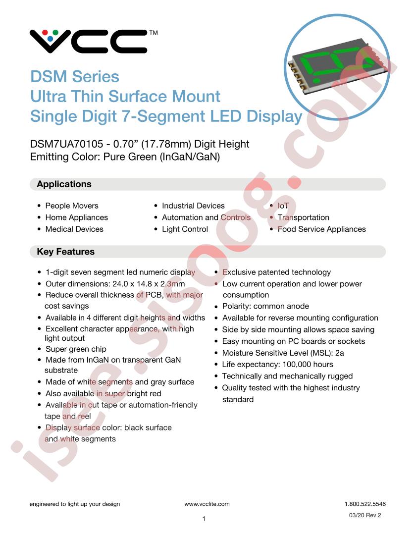 DSM7UA70105