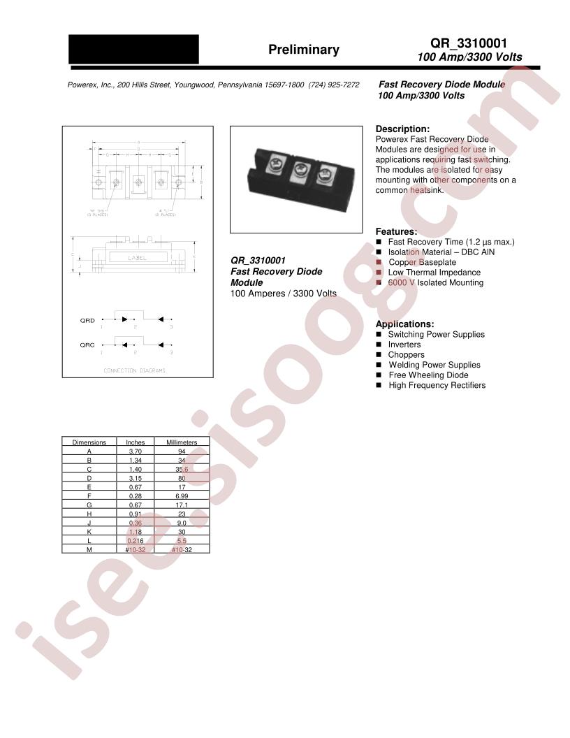 QR3310001
