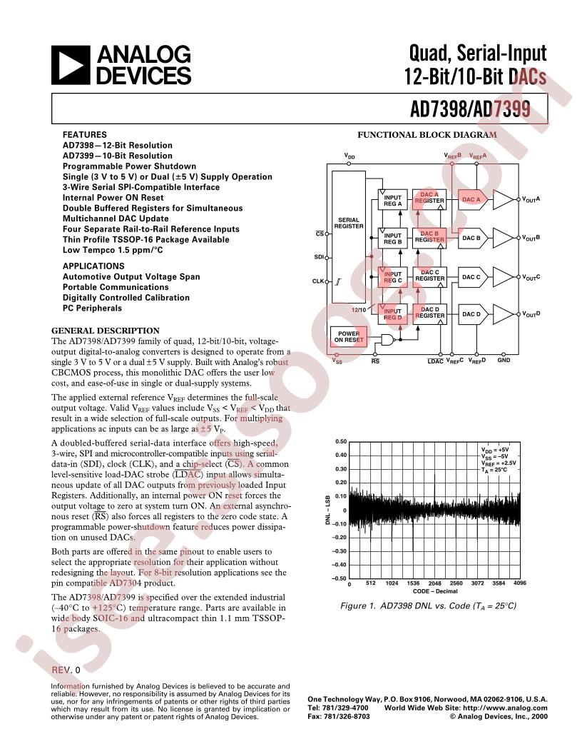 AD7398BR-REEL7